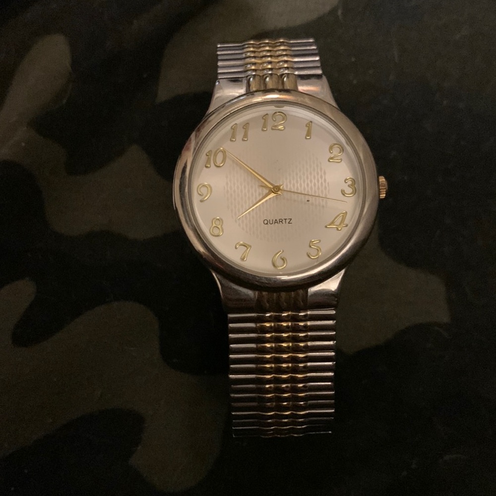 Stainless steel Japan Movement Universe watch.